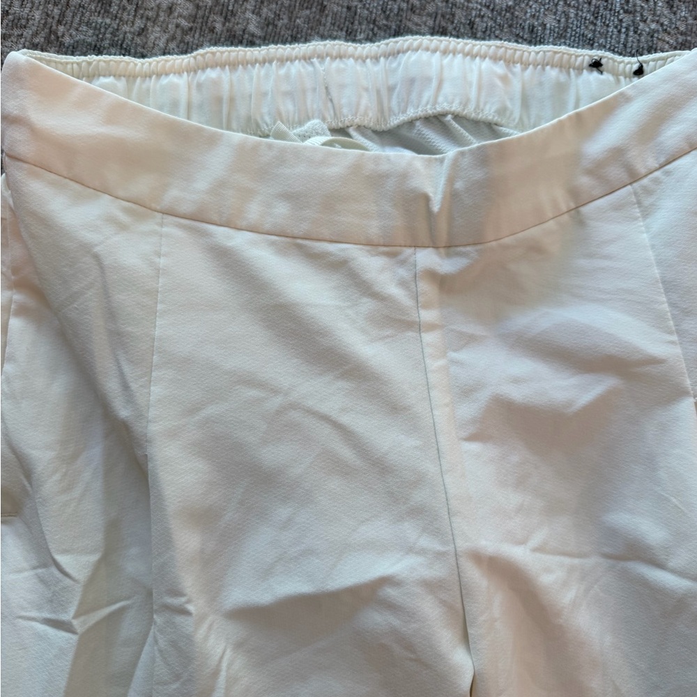 Nike White Dri-FIT Athletic Shorts - Picture 2 of 5